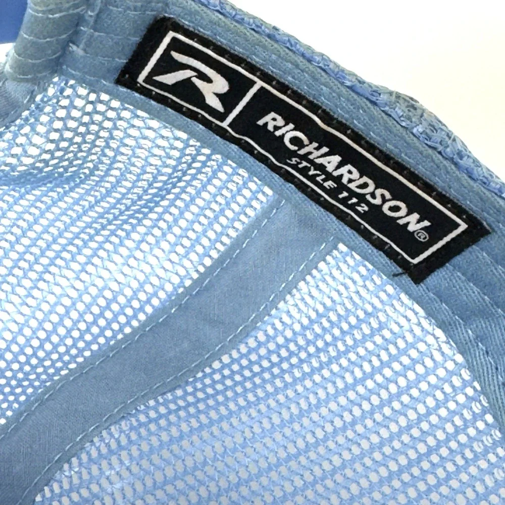 Letter W Snapback Mesh Back Trucker Hat‎ Gray One Size Richardson